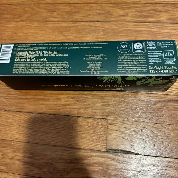 Limited Edition/Retired Forest Black Nespresso Vertuo Pods Sealed in Box - Picture 3 of 5